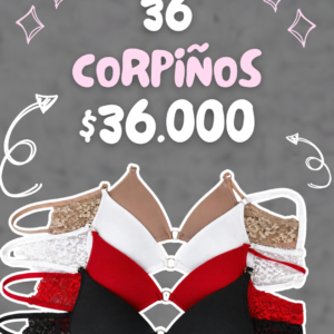 36 CORPIÑOS POR $36.000